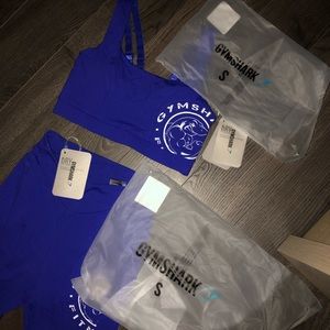 GYMSHARK LEGACY PANEL SET : electric blue